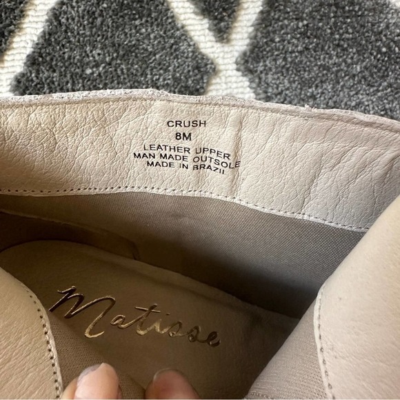 Matisse Crush White Booties Size 8 Brand New - Picture 7 of 8